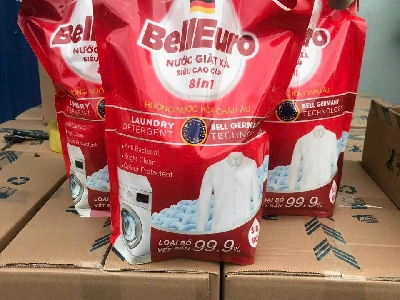 Túi Nước Giặt Xả Siêu Cao Cấp Bell Euro 3,8kg