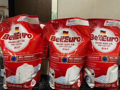 Túi Nước Giặt Xả Siêu Cao Cấp Bell Euro 3,8kg
